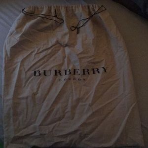 Burberry dust bag